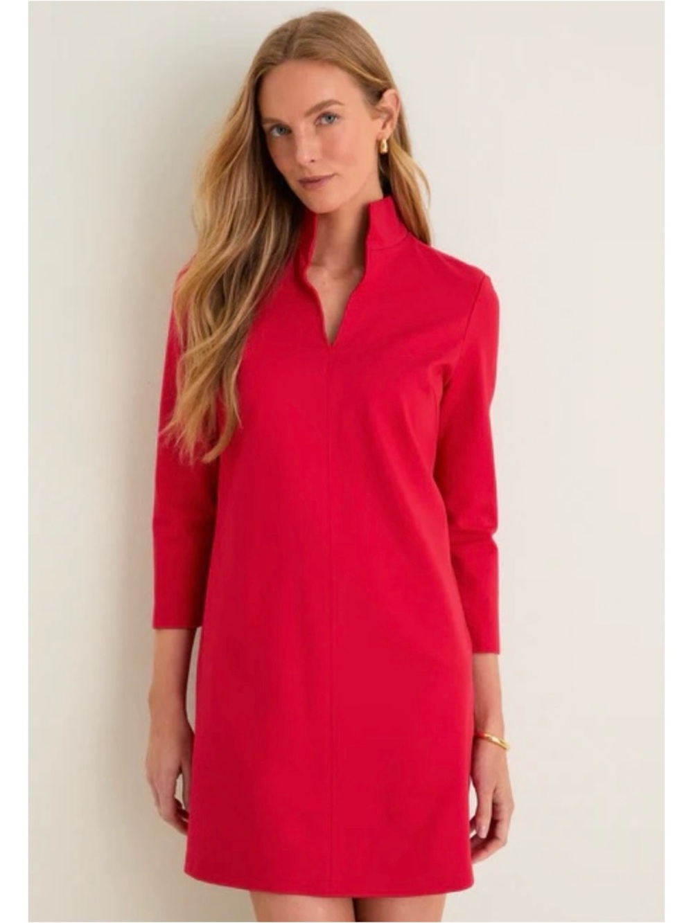 Tuckernuck Red Ponte Clifton Dress XL New